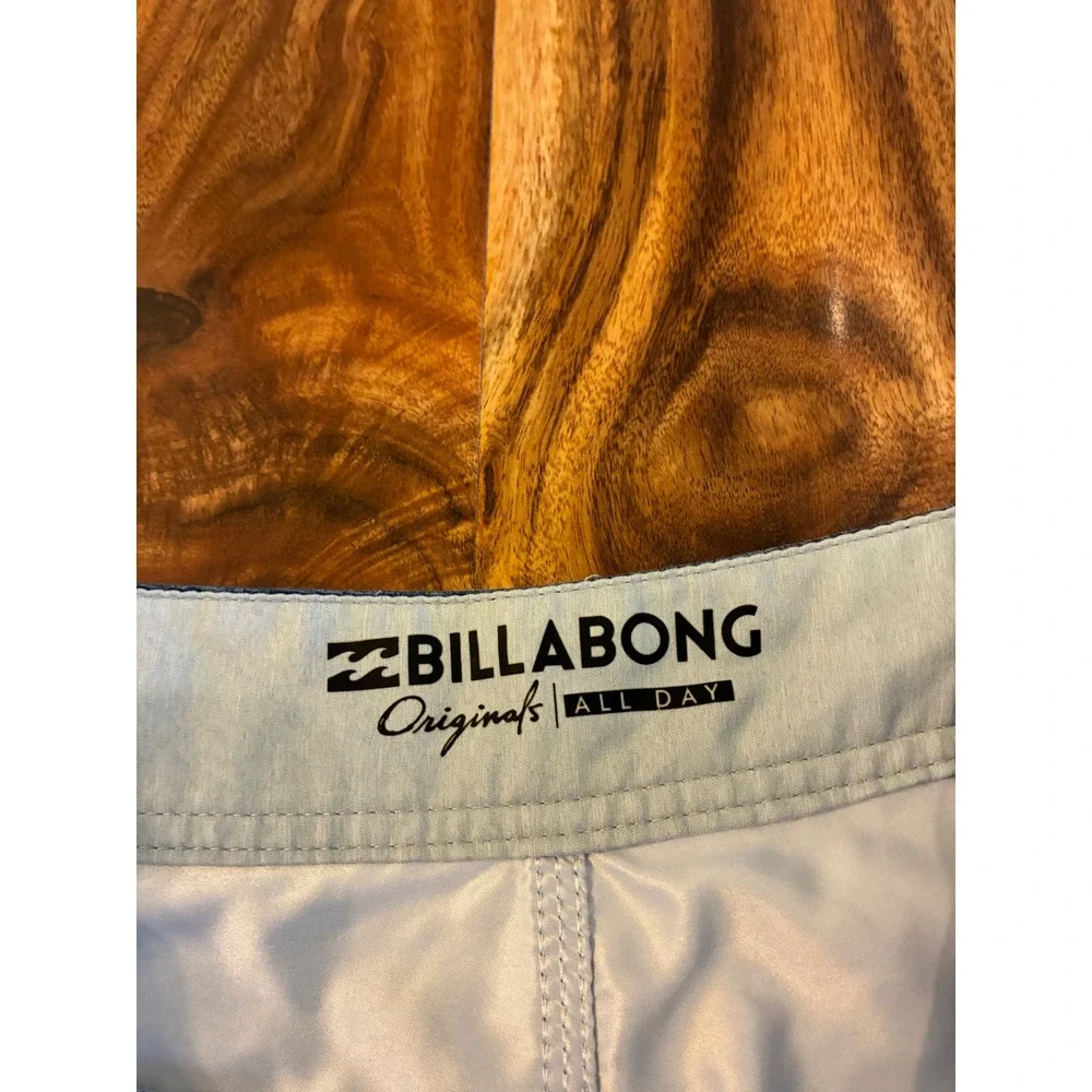Billabong Originals All Day Board Shorts Mens 32 Floral Tropical Bird Paradise